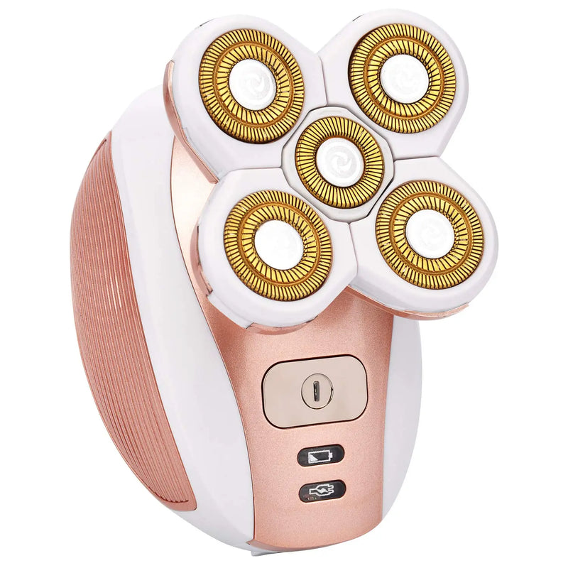 Painless Electric Shaver for Women Legs Rechargeable